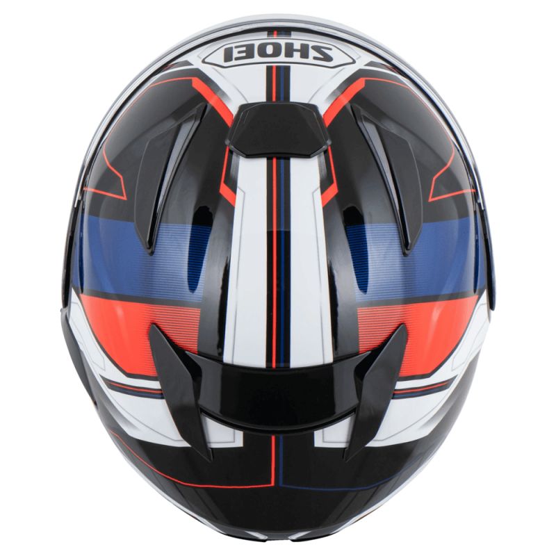 SHOEI J-CRUISE 3 WHIZZY AVEC VISIÈRE MIROIR BLEU