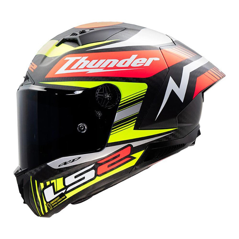 LS2 FF805 THUNDER GP AERO REPLICA BLACK