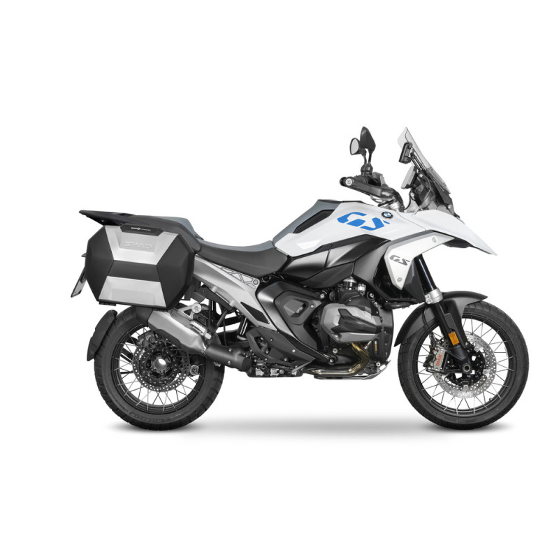 SHAD SUPPORT VALISES LATÉRALES 3P SYSTEM HYOSUNG GV 125 AQUILA (H0GV18IF)