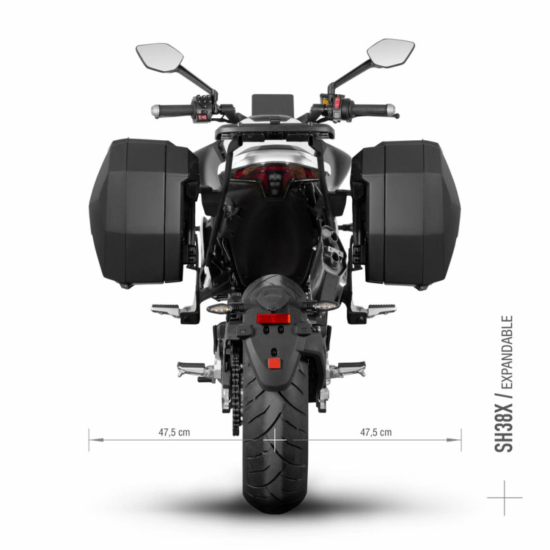 SHAD SUPPORT VALISES LATÉRALES 3P SYSTEM KYMCO AK 550 PREMIUM (K0AK53IF)