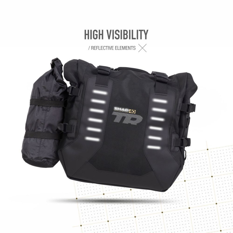SHAD SACOCHES TERRA ADVENTURE TR40 (X0TR402)