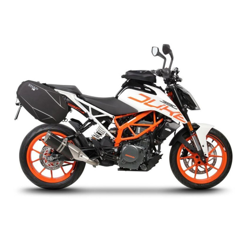 SHAD FIXATION POUR SACOCHES LATÉRALES KTM DUKE 125/390 '17 (K0DK17SE)