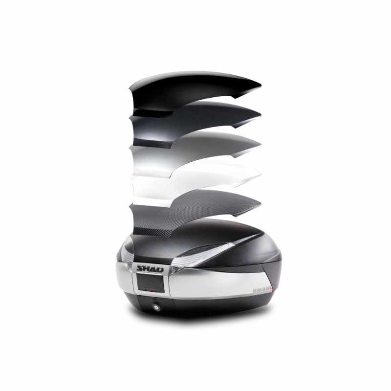 SHAD TOP CASE SH48 PREMIUM TITANE