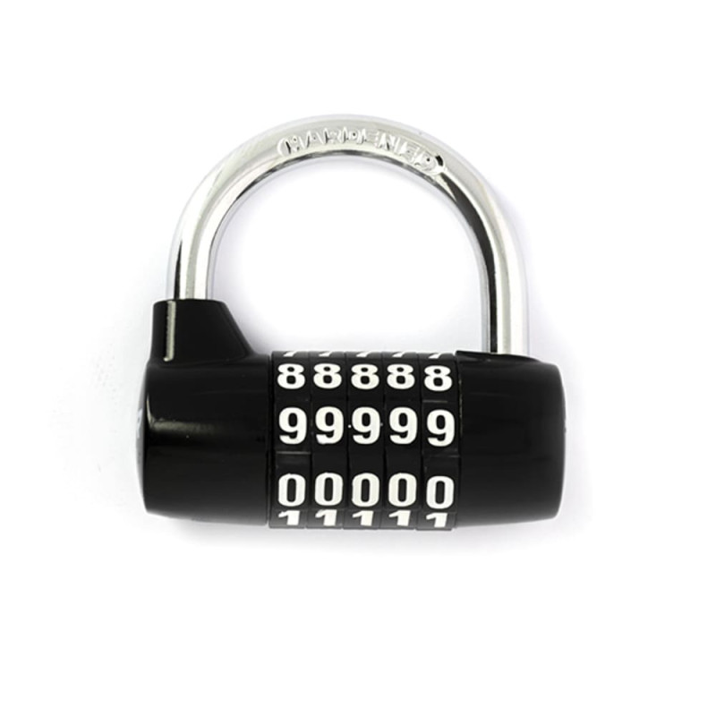 STAR LOCKS CADENAS À COMBINAISON 5 CHIFFRES 65MM