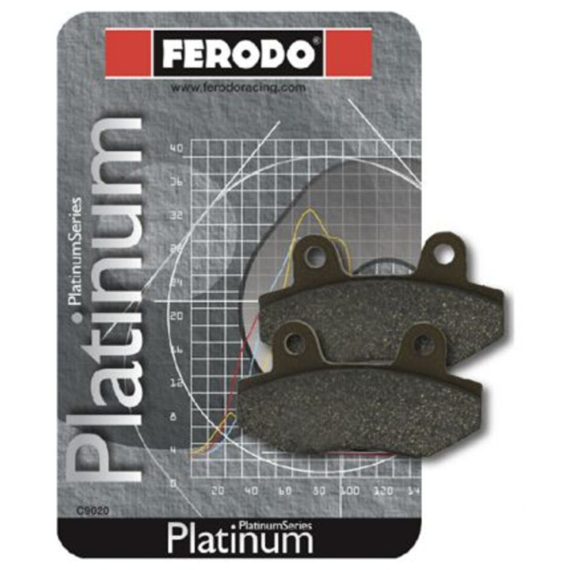 FERODO PLAQUETTES DE FREIN SEMI-MÉTAL PLATINIUM FDB119P