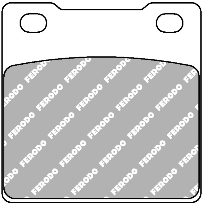 FERODO PLAQUETTES DE FREIN SEMI-MÉTAL PLATINIUM FDB183P