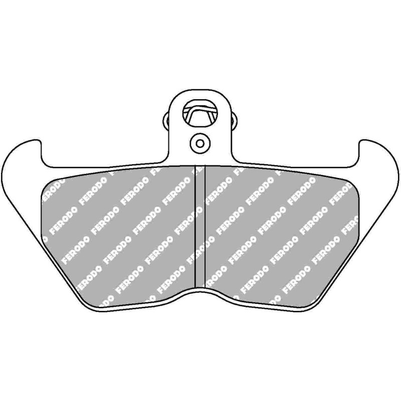 FERODO PLAQUETTES DE FREIN SEMI-MÉTAL PLATINIUM FDB2050P