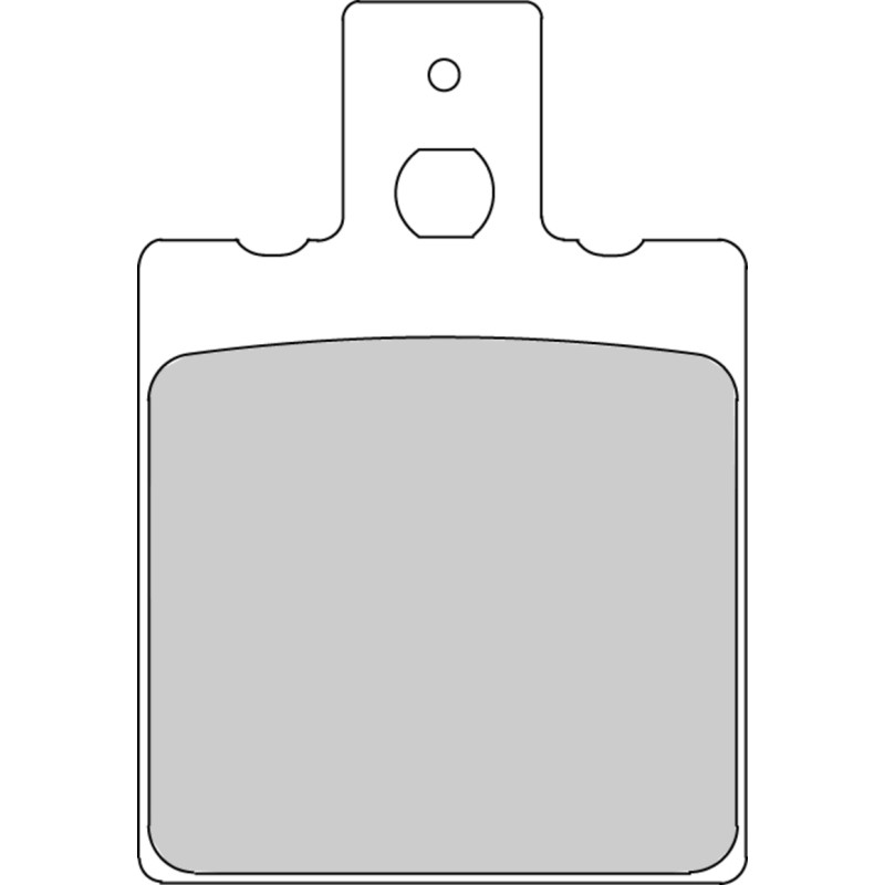 FERODO PLAQUETTES DE FREIN SEMI-MÉTAL ÉCO FRICTION FDB207EF