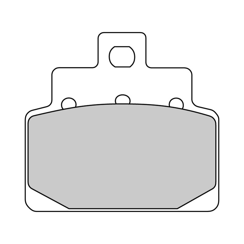 FERODO PLAQUETTES DE FREIN SEMI-MÉTAL ÉCO FRICTION FDB2095EF