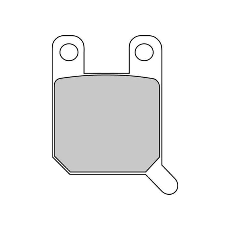 FERODO PLAQUETTES DE FREIN SEMI-MÉTAL PLATINIUM FDB2107P
