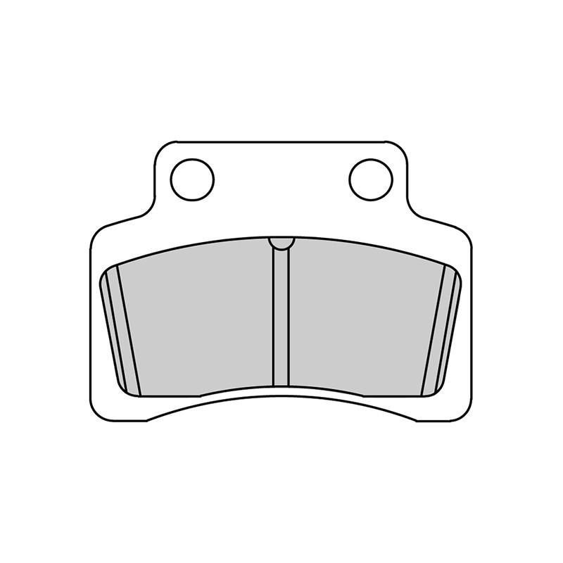 FERODO PLAQUETTES DE FREIN SEMI-MÉTAL ÉCO FRICTION FDB2191EF