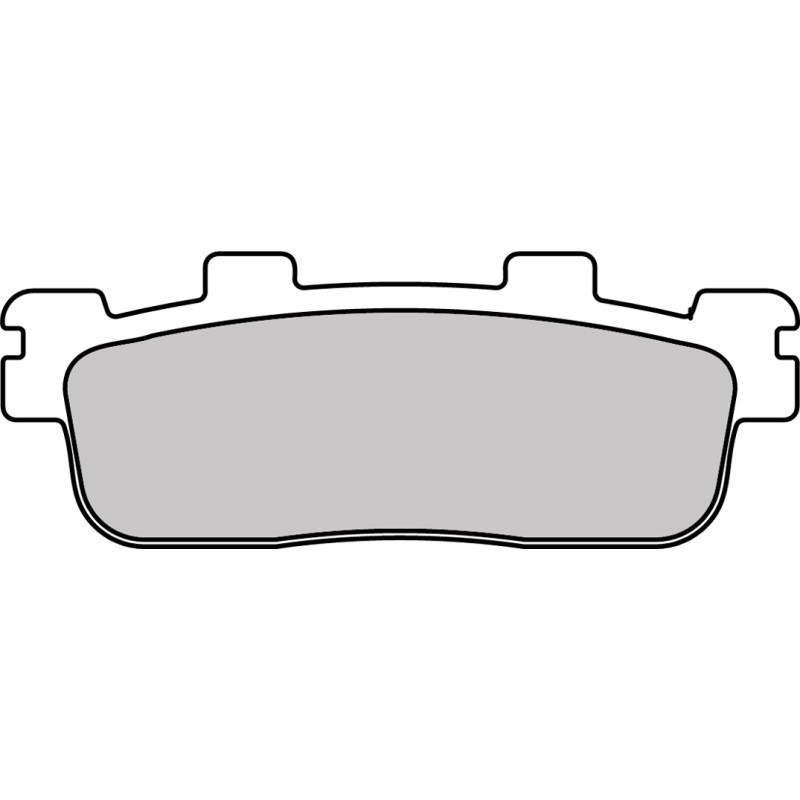 FERODO PLAQUETTES DE FREIN SEMI-MÉTAL ÉCO FRICTION FDB2248EF