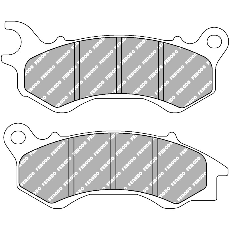 FERODO PLAQUETTES DE FREIN SEMI-MÉTAL ÉCO FRICTION FDB2256EF