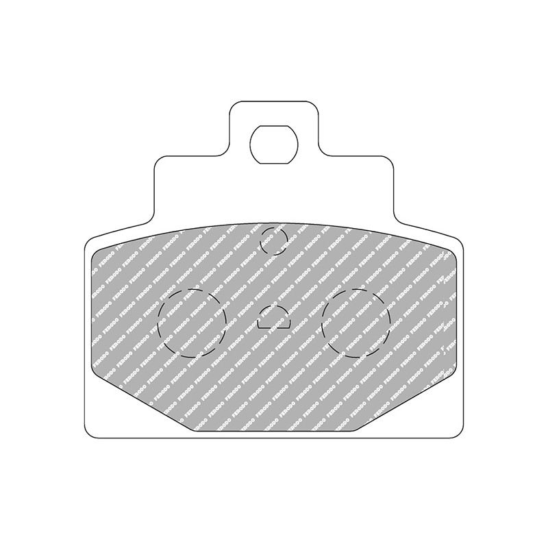 FERODO PLAQUETTES DE FREIN SEMI-MÉTAL ARGENTO FDB2277AG