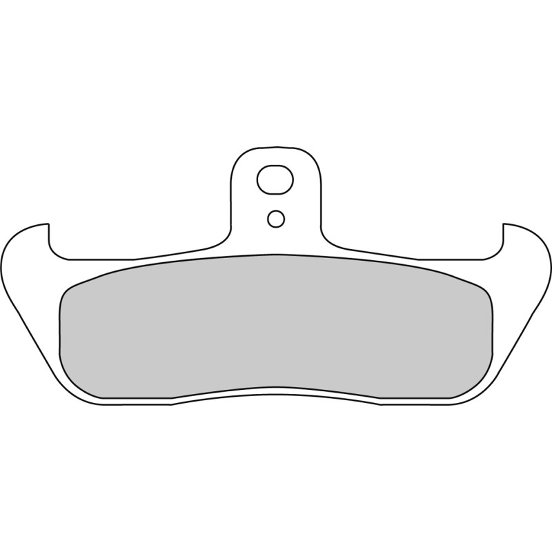 FERODO PLAQUETTES DE FREIN SEMI-MÉTAL PLATINIUM FDB499P
