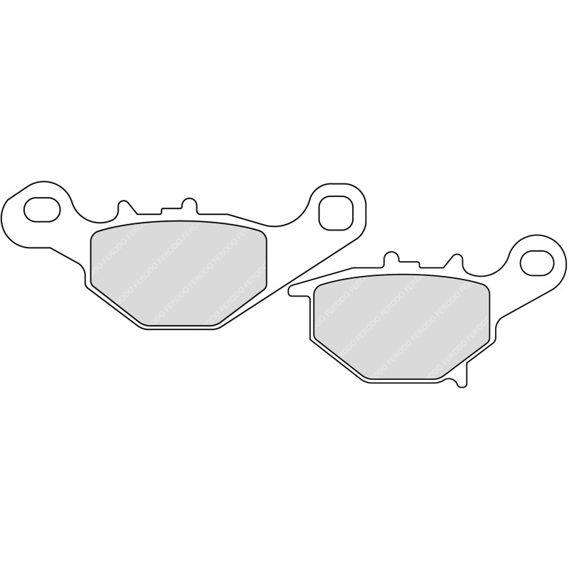 FERODO PLAQUETTES DE FREIN MÉTAL FRITTÉ SINTER GRIP OFF ROAD FDB2197SG