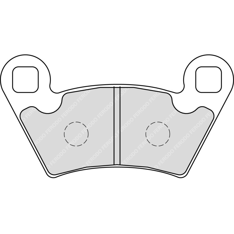 FERODO PLAQUETTES DE FREIN MÉTAL FRITTÉ SINTER GRIP OFF ROAD FDB2236SG