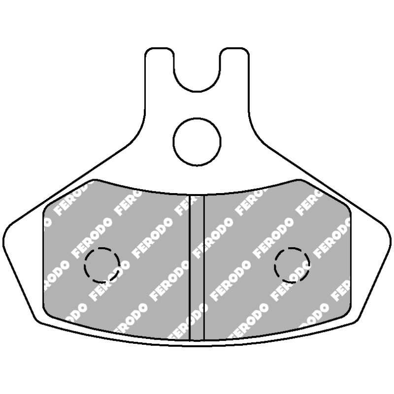FERODO PLAQUETTES DE FREIN MÉTAL FRITTÉ SINTER GRIP OFF ROAD FDB2271SG