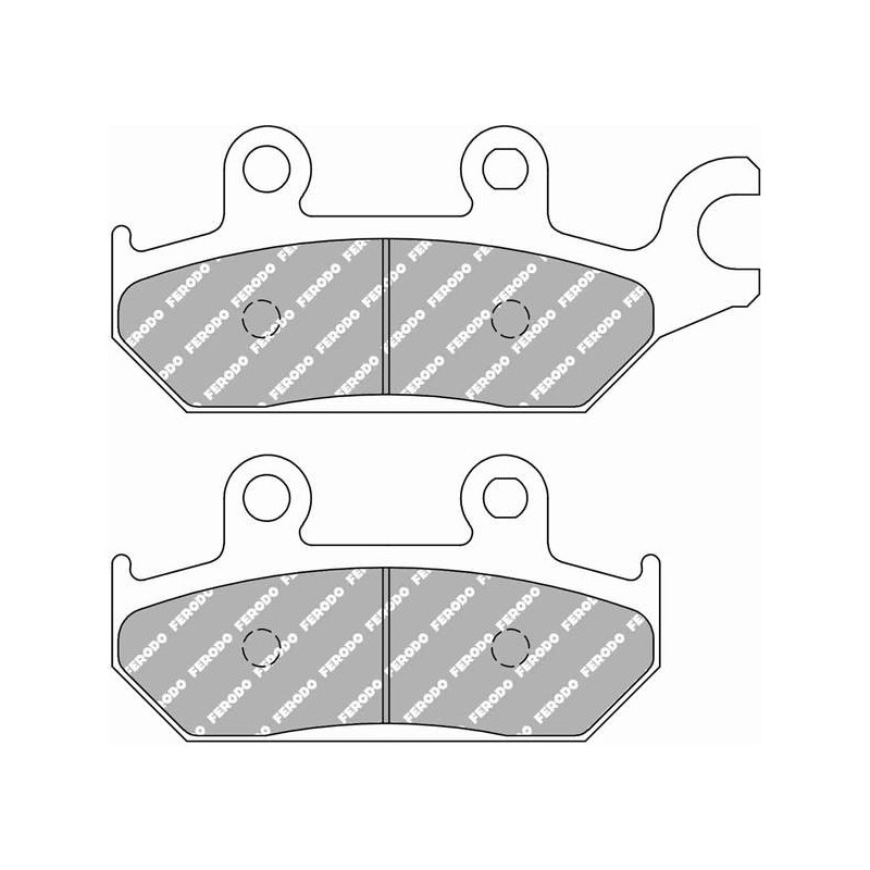 FERODO PLAQUETTES DE FREIN MÉTAL FRITTÉ SINTER GRIP OFF ROAD FDB2301SG