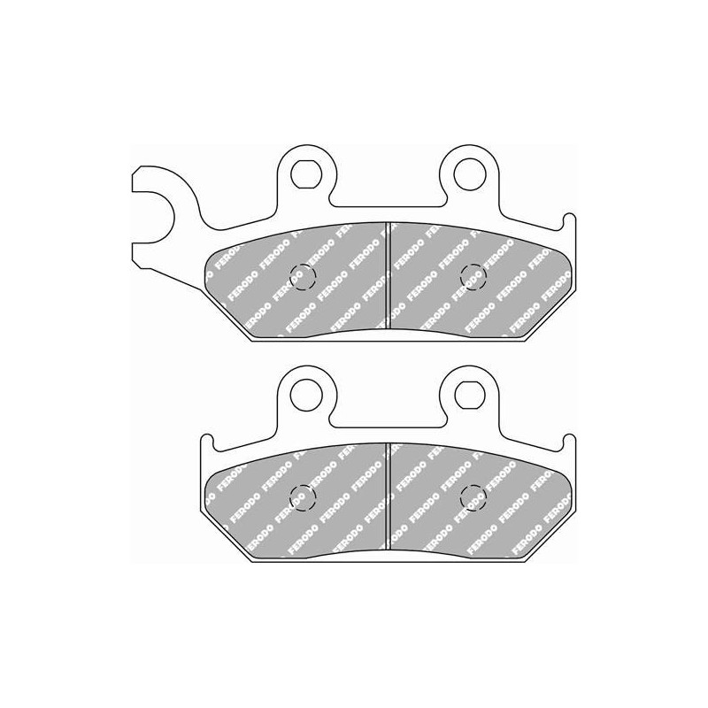FERODO PLAQUETTES DE FREIN MÉTAL FRITTÉ SINTER GRIP OFF ROAD FDB2302SG