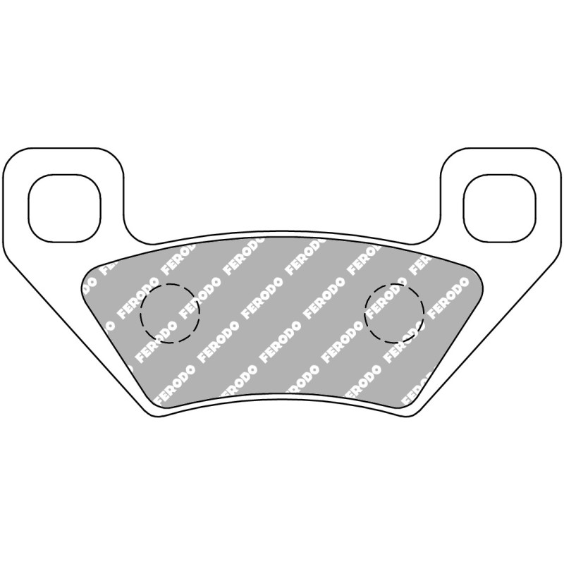 FERODO PLAQUETTES DE FREIN MÉTAL FRITTÉ SINTER GRIP OFF ROAD FDB2303SG