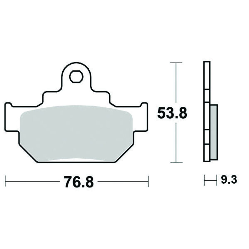 PERFTEC PLAQUETTES DE FREIN SEMI-MÉTAL S1329AR