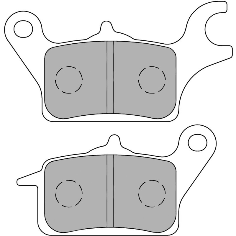 PERFTEC PLAQUETTES DE FREIN SEMI-MÉTAL S9162AR