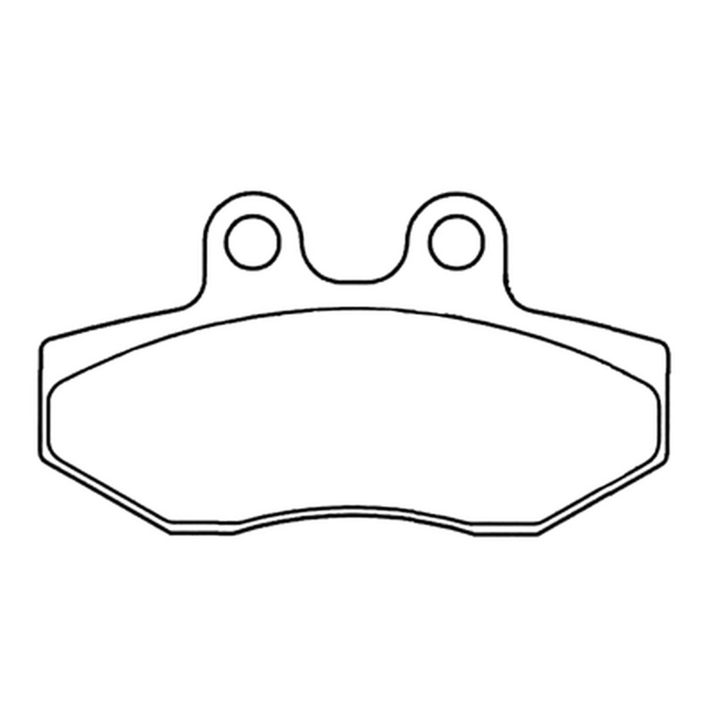 CL PLAQUETTES DE FREIN MÉTAL FRITTÉ POUR MAXI SCOOTER - 3069MSC