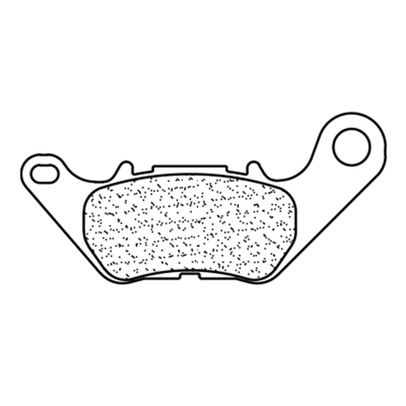 CL PLAQUETTES DE FREIN MÉTAL FRITTÉ POUR MAXI SCOOTER - 3115MSC