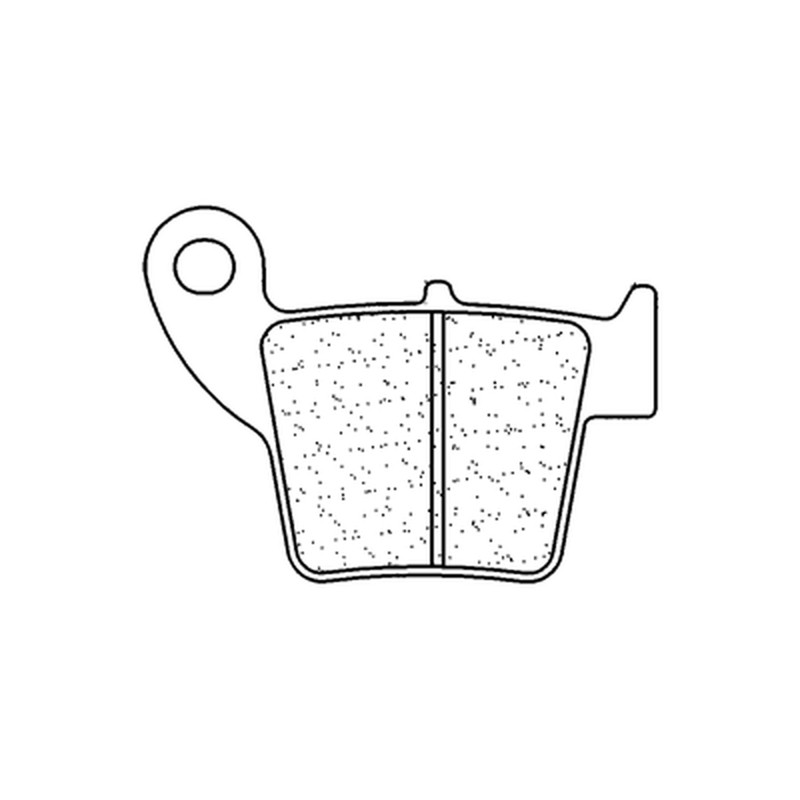 CL PLAQUETTES DE FREIN MÉTAL FRITTÉ OFF-ROAD - 1076X59