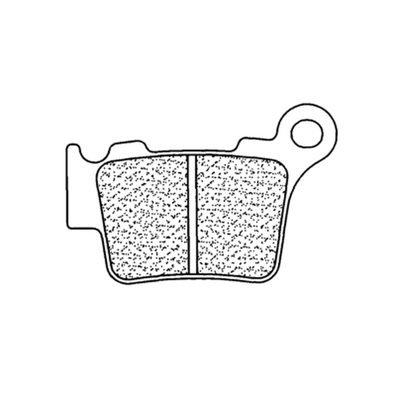 CL PLAQUETTES DE FREIN MÉTAL FRITTÉ OFF-ROAD - 1108X59