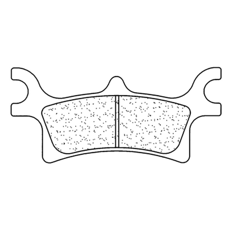 CL PLAQUETTES DE FREIN MÉTAL FRITTÉ OFF-ROAD - 1165X59