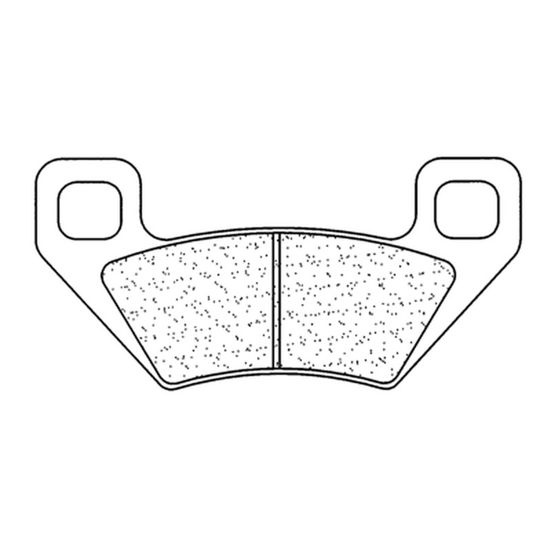 CL PLAQUETTES DE FREIN MÉTAL FRITTÉ OFF-ROAD - 1171X59