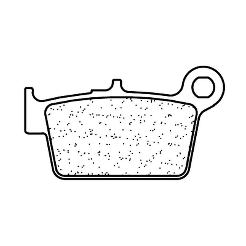 CL PLAQUETTES DE FREIN MÉTAL FRITTÉ OFF-ROAD - 1244X59