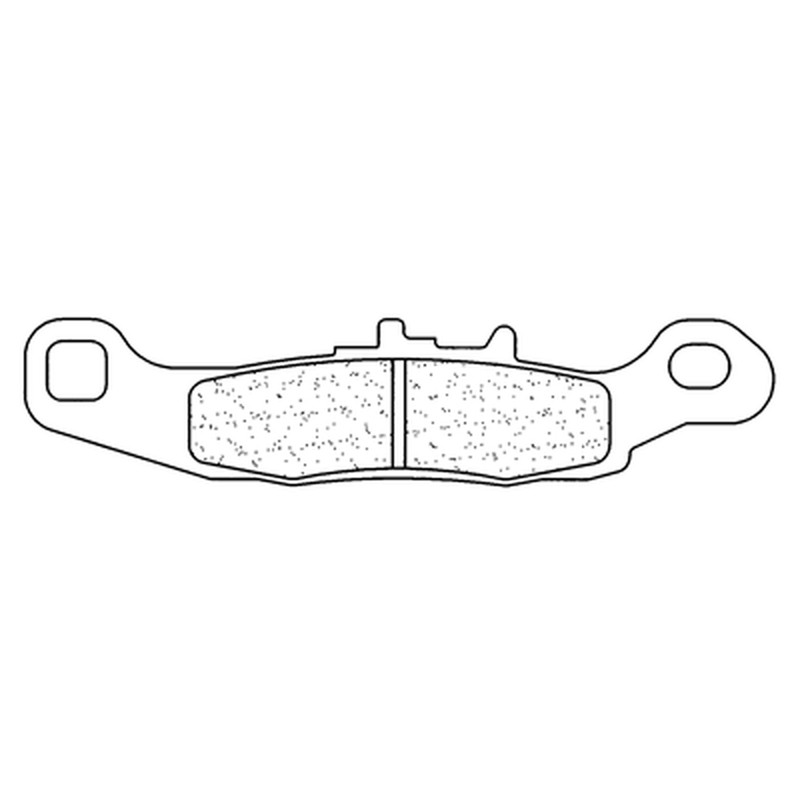 CL PLAQUETTES DE FREIN MÉTAL FRITTÉ OFF-ROAD - 2750MX10