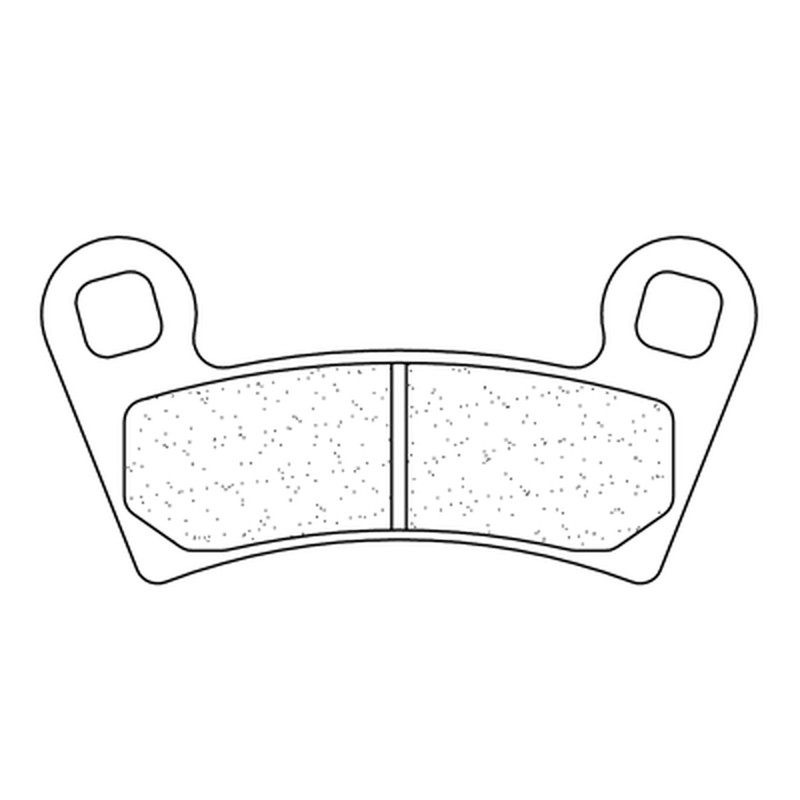 CL PLAQUETTES DE FREIN MÉTAL FRITTÉ POUR QUAD - 1220ATV1