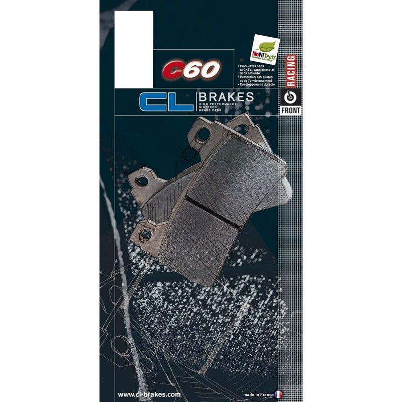CL PLAQUETTES DE FREIN MÉTAL FRITTÉ RACING - 1083C60