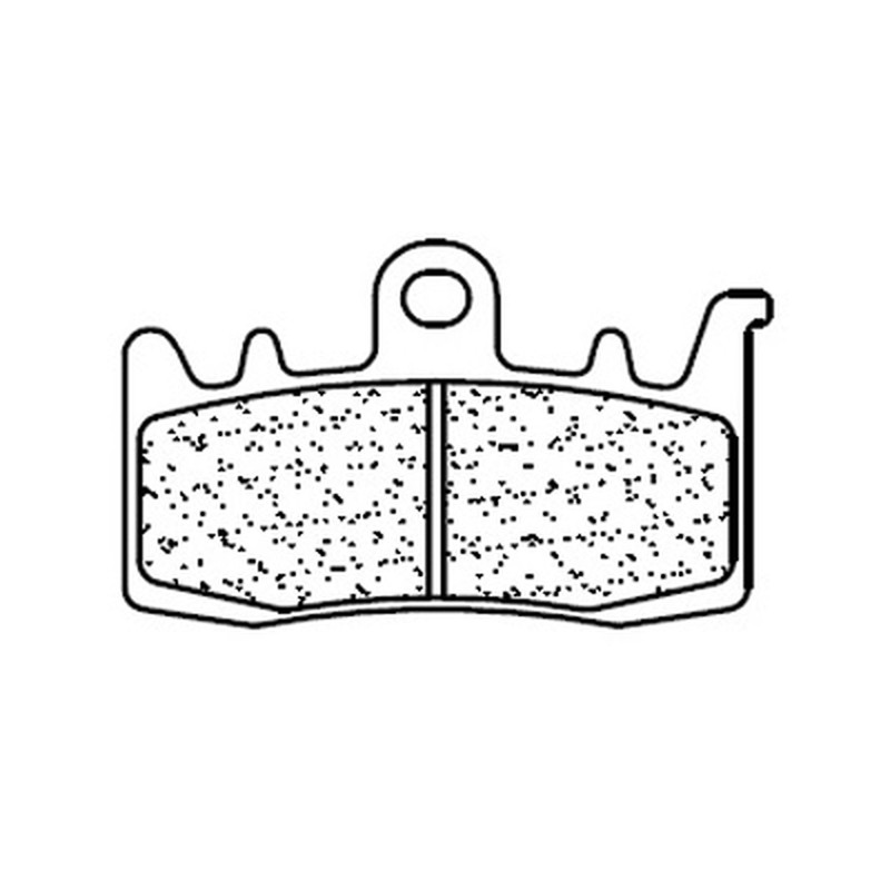 CL PLAQUETTES DE FREIN MÉTAL FRITTÉ RACING - 1232C60