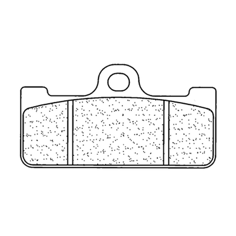 CL PLAQUETTES DE FREIN MÉTAL FRITTÉ RACING - 2329C60