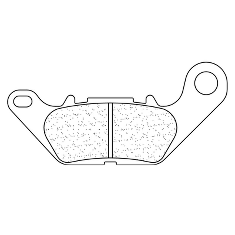 CL PLAQUETTES DE FREIN MÉTAL FRITTÉ ROUTE - 1224S4