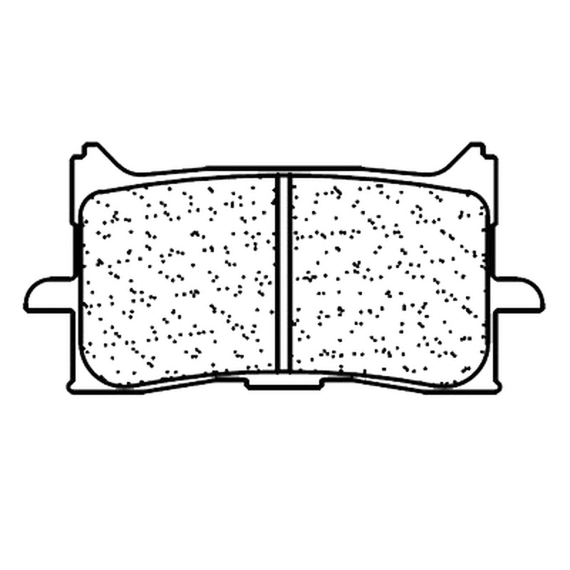 CL PLAQUETTES DE FREIN MÉTAL FRITTÉ ROUTE - 1245XBK5