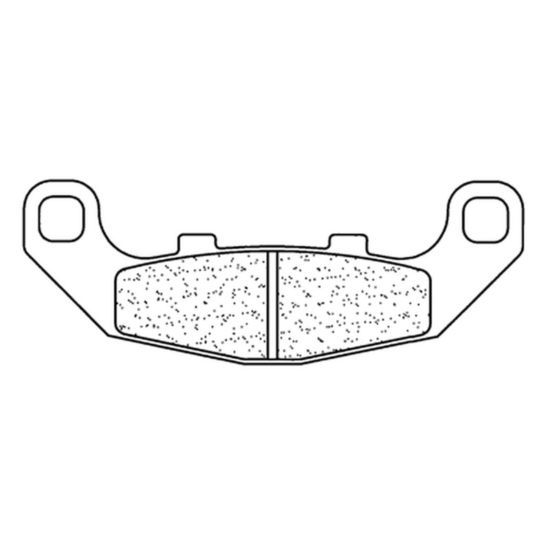 CL PLAQUETTES DE FREIN MÉTAL FRITTÉ ROUTE - 2389RX3