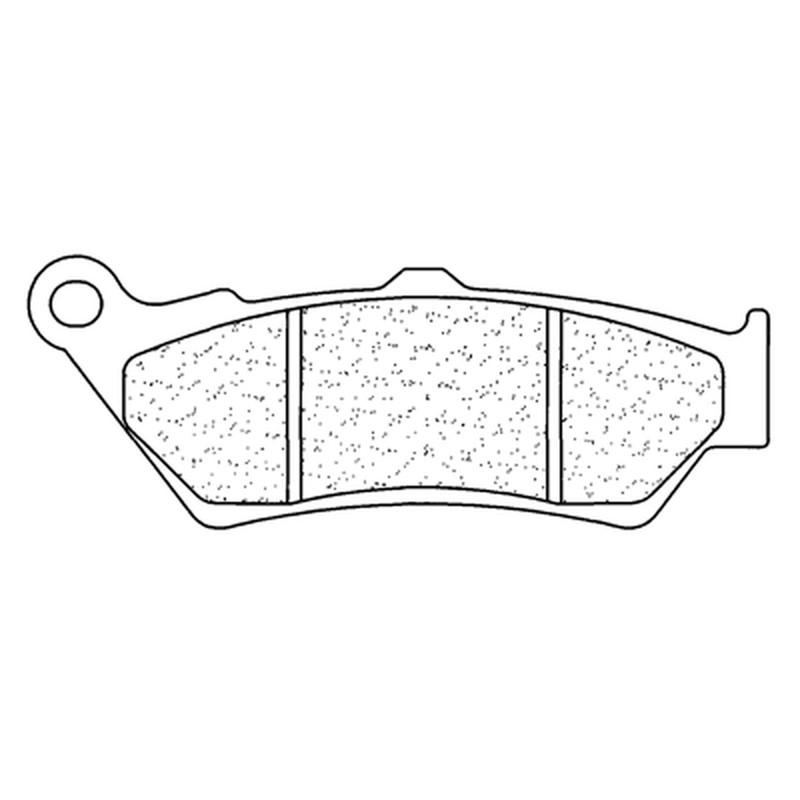 CL PLAQUETTES DE FREIN MÉTAL FRITTÉ ROUTE - 2396RX3
