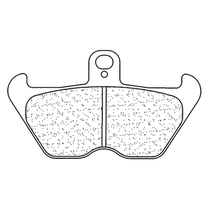 CL PLAQUETTES DE FREIN MÉTAL FRITTÉ ROUTE - 2430A3+