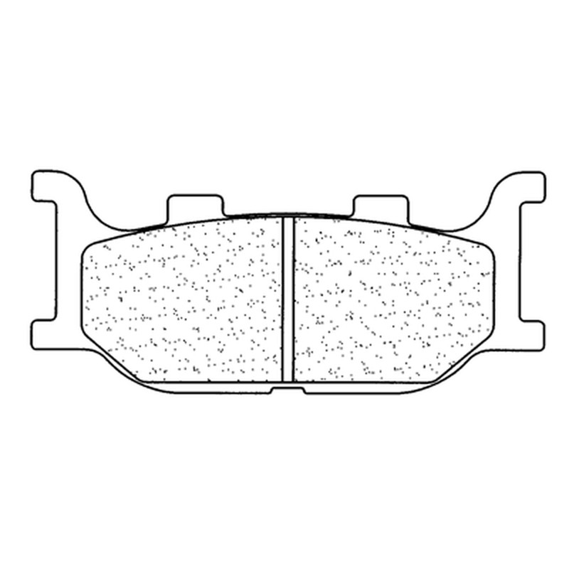 CL PLAQUETTES DE FREIN MÉTAL FRITTÉ ROUTE - 2546A3+