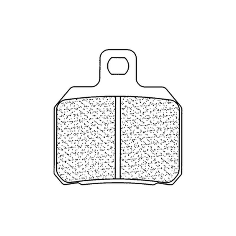 CL PLAQUETTES DE FREIN MÉTAL FRITTÉ ROUTE - 2827RX3