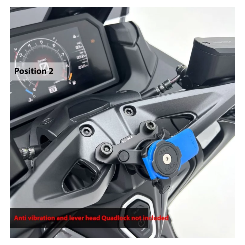 BCD SUPPORT TELEPHONE POUR YAMAHA TMAX 560 (2022+) - QUADLOCK® - STAGE 1