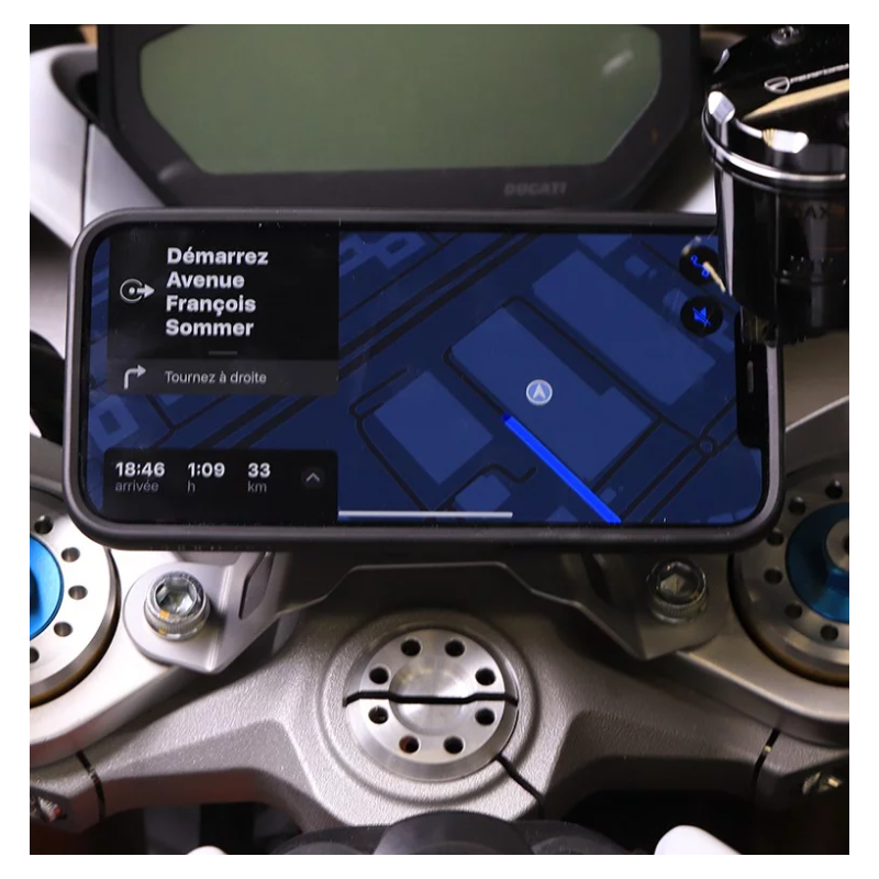 BCD SUPPORT TELEPHONE POUR DUCATI SUPERSPORT 950 S (2017+) - QUADLOCK® - STAGE 1