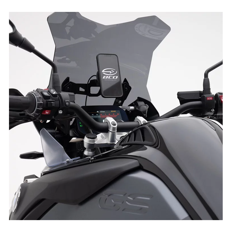 BCD SUPPORT TELEPHONE POUR BMW R 1200-1250 GS / ADVENTURE (2013-2023) - QUADLOCK® - STAGE 1