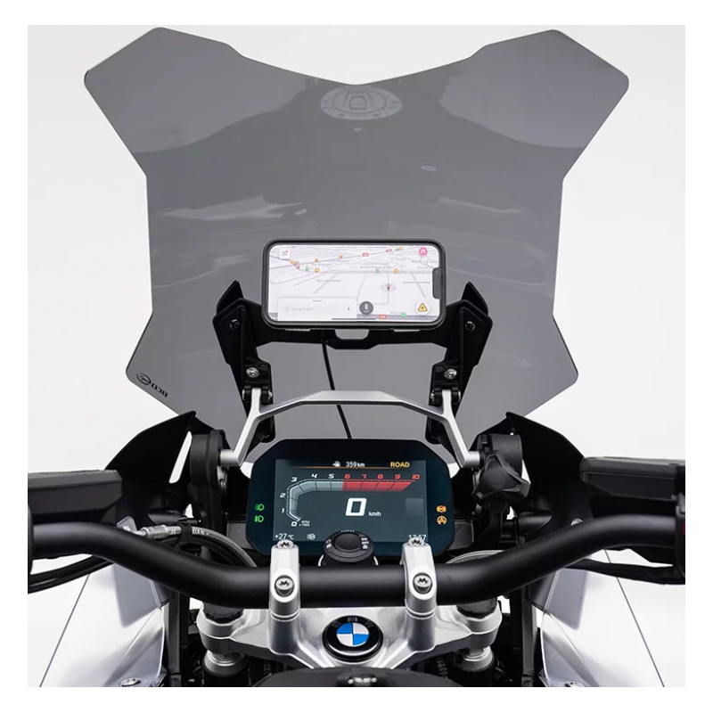 BCD SUPPORT TELEPHONE POUR BMW R 1200-1250 GS / ADVENTURE (2013-2023) - QUADLOCK® - STAGE 1